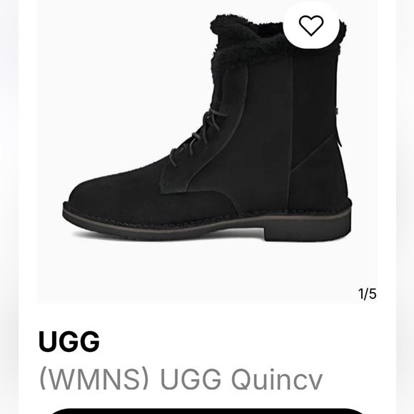 Ugg Quincy boots sz11 - Picture 1 of 6
